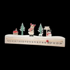 Kerst|Ygo Adventkalender ARNBORG Hout Ass.