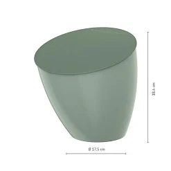 Vuilbakken|Ygo Afvalbakje CALYPSO 2.2l Nordic Sage