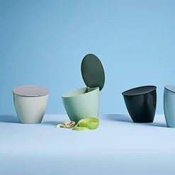 Vuilbakken|Ygo Afvalbakje CALYPSO 2.2l Nordic Zwart