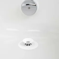 Bad- & Doucheaccessoires|Ygo Afvoerafsluit/Haarvanger FLEX Wit