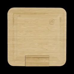 Servies|Tafelaccessoires|Ygo Aperoplank QUESO met Bestek 3Del. Bamboe