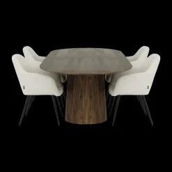 Stoelen|Ygo Armstoel BARKER bouclé