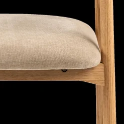 Stoelen|Ygo Armstoel COLETTE Danny Beige - Poot Eik