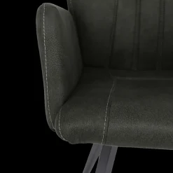 Stoelen|Ygo Armstoel ELODIE Zorro Antraciet