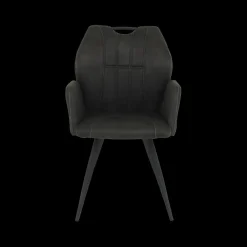 Stoelen|Ygo Armstoel ELODIE Zorro Antraciet