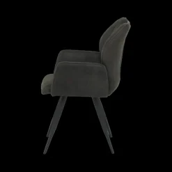 Stoelen|Ygo Armstoel ELODIE Zorro Antraciet