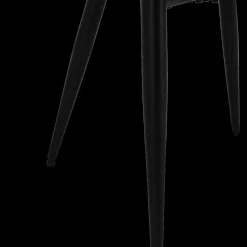 Stoelen|Ygo Armstoel LIZZY Cream Pt Zwart