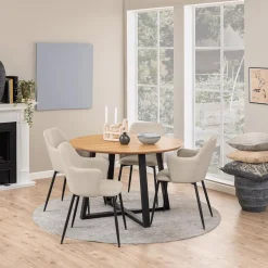 Stoelen|Ygo Armstoel LONNE Basel Beige