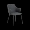 Stoelen|Ygo Armstoel LONNE Basel Dark Grey