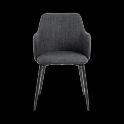 Stoelen|Ygo Armstoel LONNE Basel Dark Grey