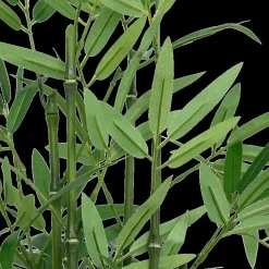 Woondecoratie|Ygo Artif. Bamboe BRODOU in Mand Nat.