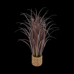 Woondecoratie|Ygo Artif. Plant ZHYA L Bordeaux in Mand