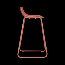 Barkrukken|Ygo Barkruk LUPIN Metaal Terracotta