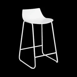 Barkrukken|Ygo Barkruk LUPIN Metaal Wit