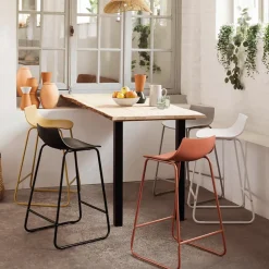 Barkrukken|Ygo Barkruk LUPIN Metaal Zwart