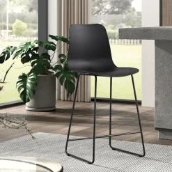 Stoelen|Ygo Barkruk SABRINA PP Zwart