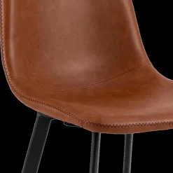 Barkrukken|Ygo Barstoel AMBROS PU retro leather look brandy 691B - ZH63,5cm