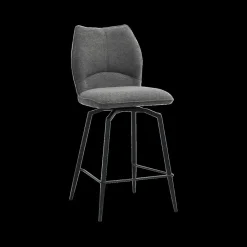 Barkrukken|Ygo Barstoel ANETA Draaibaar Donkergrijs ZH68.5