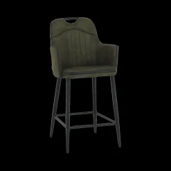 Barkrukken|Ygo Barstoel CHUCK met Greep Luxor Moss