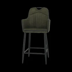 Barkrukken|Ygo Barstoel CHUCK met Greep Luxor Moss