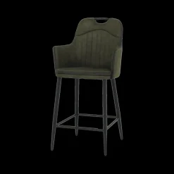 Barkrukken|Ygo Barstoel CHUCK met Greep Luxor Moss