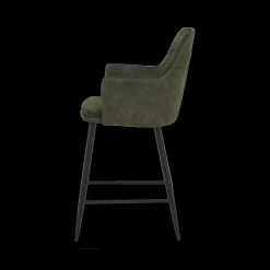 Barkrukken|Ygo Barstoel CHUCK met Greep Luxor Moss