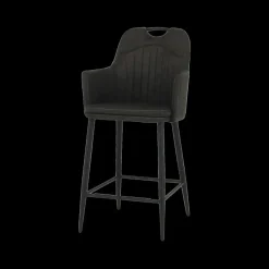 Barkrukken|Ygo Barstoel CHUCK met Greep Luxor Antraciet