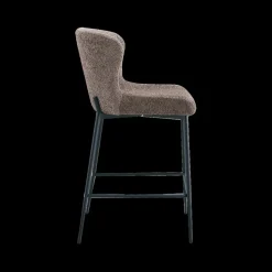 Barkrukken|Ygo Barstoel DORIEN Bouclé Zand