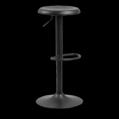 Barkrukken|Ygo Barstoel FACTORY metal matt black rough powder coated