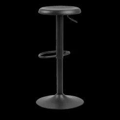 Barkrukken|Ygo Barstoel FACTORY metal matt black rough powder coated