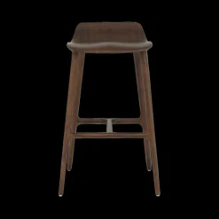 Barkrukken|Ygo Barstoel FAVELA Ash Wood Walnut ZH65