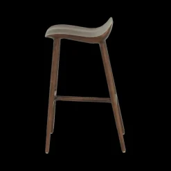 Barkrukken|Ygo Barstoel FAVELA Ash Wood Walnut ZH65