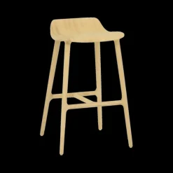 Barkrukken|Ygo Barstoel FAVELA Ash Wood Natural ZH65
