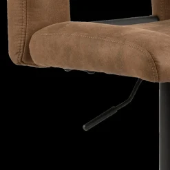 Barkrukken|Ygo Barstoel FINLEY Preston fabric light brown 22