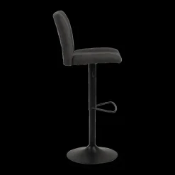 Barkrukken|Ygo Barstoel FINLEY Preston fabric anthracite 96
