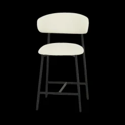 Barkrukken|Ygo Barstoel FJERRE Bouclé Ecru