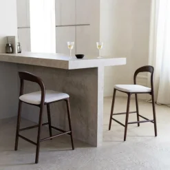 Barkrukken|Ygo Barstoel JAAP Ash Wood Black AH68