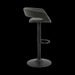 Barkrukken|Ygo Barstoel JUSTINE Apia Dark Grey B54