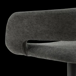 Barkrukken|Ygo Barstoel JUSTINE Apia Dark Grey B54