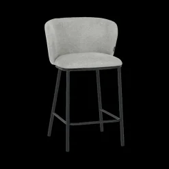 Barkrukken|Ygo Barstoel LEIRA Light Grey