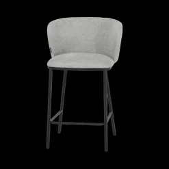Barkrukken|Ygo Barstoel LEIRA Light Grey
