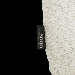 Barkrukken|Ygo Barstoel LUCY Bouclé Ecru Pt Zwart