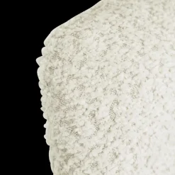 Barkrukken|Ygo Barstoel LUCY Bouclé Ecru Pt Zwart