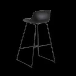 Barkrukken|Ygo Barstoel NECTAR PU Leather Look Black - ZH66cm