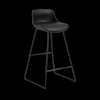 Barkrukken|Ygo Barstoel NECTAR PU Leather Look Black - ZH76cm