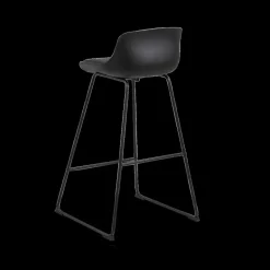 Barkrukken|Ygo Barstoel NECTAR PU Leather Look Black - ZH76cm