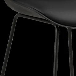 Barkrukken|Ygo Barstoel NECTAR PU Leather Look Black - ZH76cm