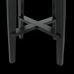 Barkrukken|Ygo Barstoel OLAF Beech Wood Black ZH66