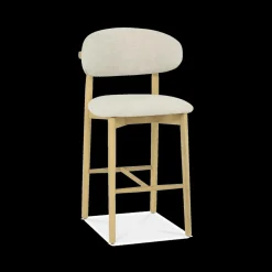 Barkrukken|Ygo Barstoel SIGNY Ash Wood Natural ZH65