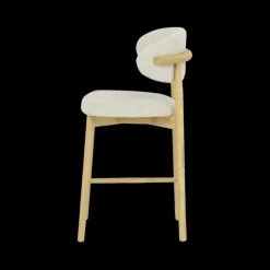 Barkrukken|Ygo Barstoel SIGNY Ash Wood Natural ZH65